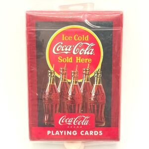 Vintage Bicycle Brand Playing Cards Coca-Cola Brand Advertisement Sealed Package
